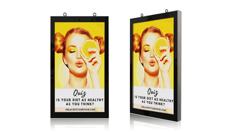 DZ82” Single-Sided 1000x1800mm Aluminum LED Wall Screen